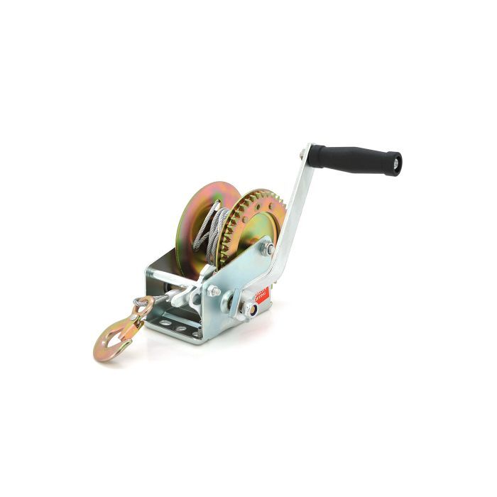 Лебідка Voltronic WO1000LB ручна барабанна, до 290кг, довжина троса 7м (WO1000LB) зображення 2