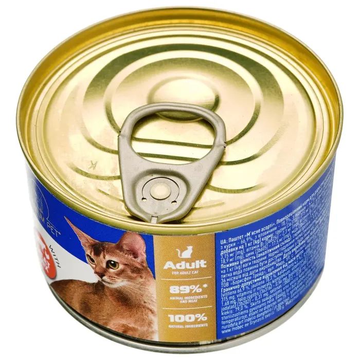 Паштет для кошек PREMIUM PET мясное ассорти 100 г (4820255191836) изображение 4