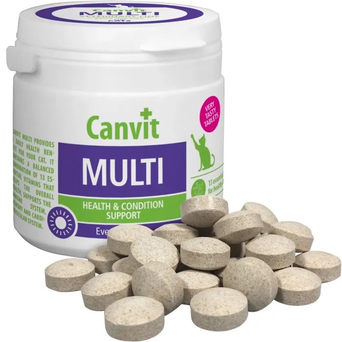 Вітаміни для котів Canvit Multi 100 г (8595602507429) зображення 2