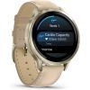 Смарт-часы Garmin Venu 4 (41mm), Beige w/ Lunar Gold + Leather, GPS смарт-годинник (010-03013-03) изображение 3