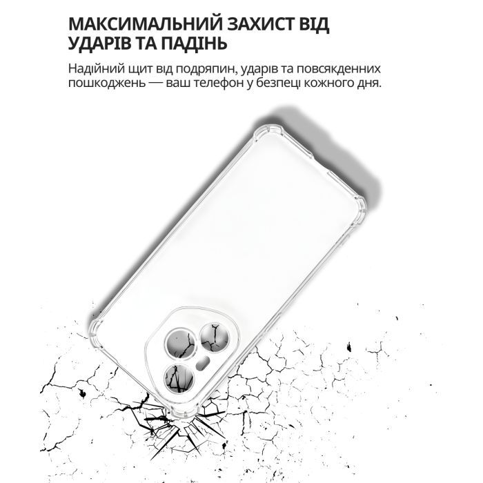 Чехол для мобильного телефона BeCover Anti-Shock Honor 400 Pro Clear (714712) изображение 3