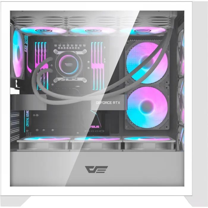 Корпус для ПК DARKFLASH DRX90 GLASS WHITE изображение 11