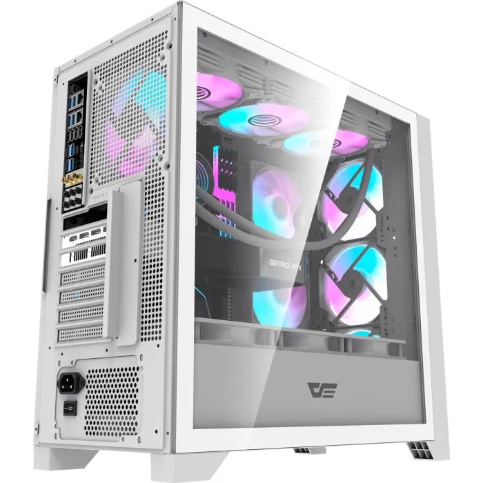 Корпус для ПК DARKFLASH DRX90 GLASS WHITE изображение 12