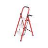 Драбина Voltronic 60см, до 150кг, 3 сходинки з гумовими килимками, алюмінієвий сплав (YT43383)