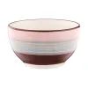 Салатник Ardesto Salerno 700мл, 14см, кераміка, рожевий, сірий, коричневий (AR1114SP)