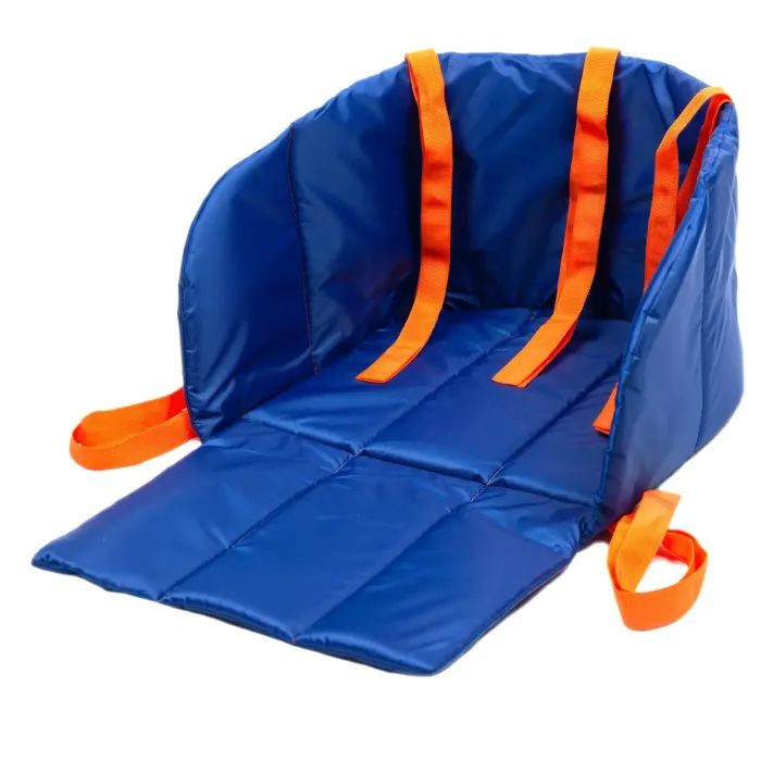 Матрасик в санки Snower синій з помаранчевим (4820211101619)