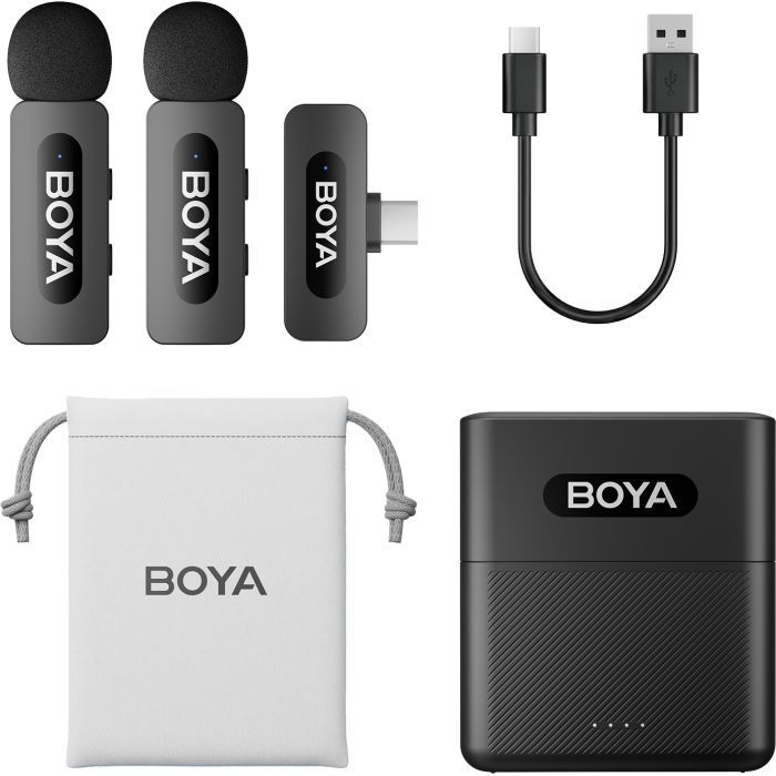 Микрофон Boya BY-V30 Type-C Black (BY-V30) изображение 2