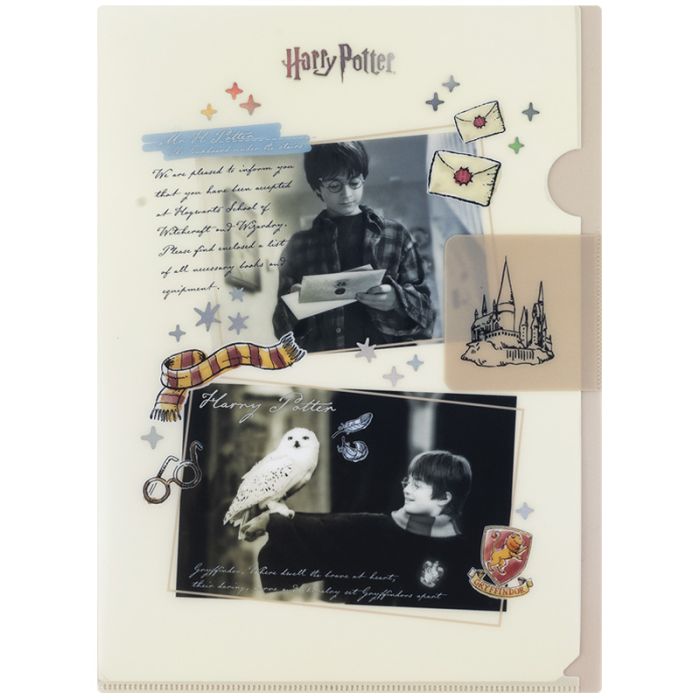 Папка - куточок Kite із клапаном A4 Harry Potter (HP25-248-1)
