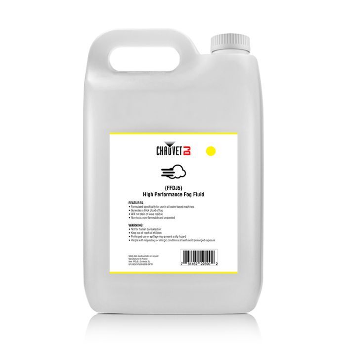 Жидкость для генераторов эффектов Chauvet High Performance Fog Fluid (FFDJ5)