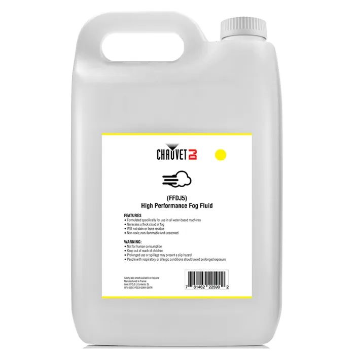 Рідина для генераторів ефектів Chauvet High Performance Fog Fluid (FFDJ5)