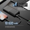 Батарея універсальна ColorWay 10 000 mAh PD/22.5W, QC/3.0, LCD, Black (CW-PB100LPB3BK-PDD) зображення 8
