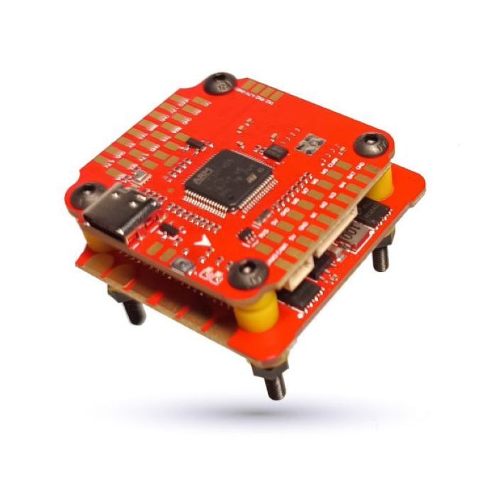 Полетный контроллер (FC) FLYTEX Fuzia F405 V2 (WVST3REDYELLOWV2FC)