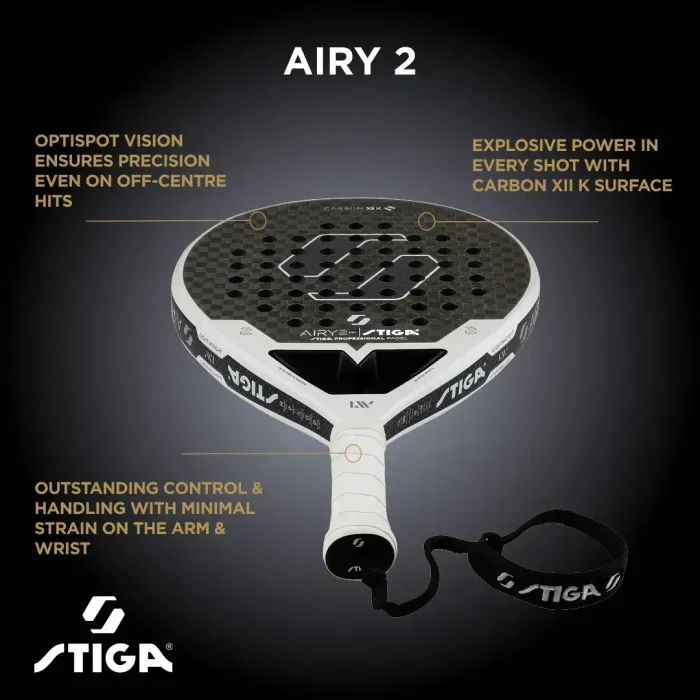 Ракетка для падел тенниса Stiga Racket AIRY 2 (2204-1311-01) (932054) изображение 6