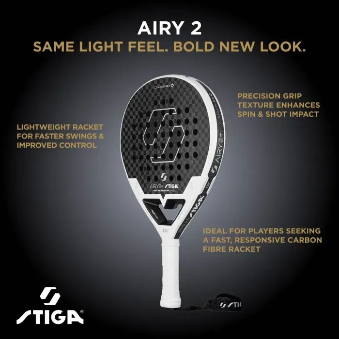Ракетка для падел тенниса Stiga Racket AIRY 2 (2204-1311-01) (932054) изображение 7