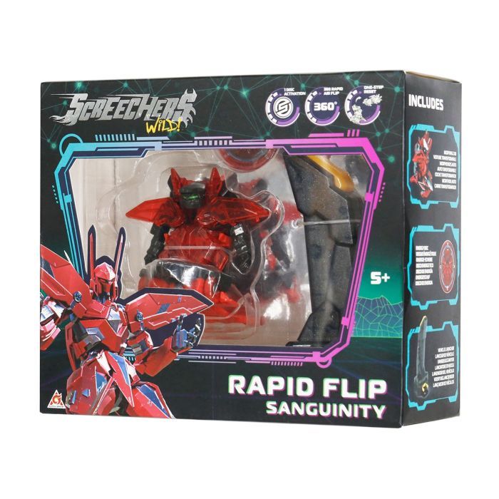 Трансформер Screechers Wild ! S5 L0.5 V2 - Сенгвинити (KS686101B) изображение 7