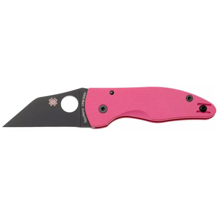 Ніж Spyderco Microjimbo Sprint Run S30V Black Blade Pink (C264GPNBKP3)