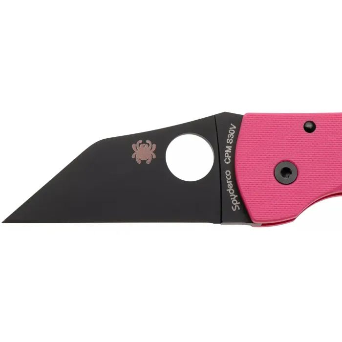 Ніж Spyderco Microjimbo Sprint Run S30V Black Blade Pink (C264GPNBKP3) зображення 3