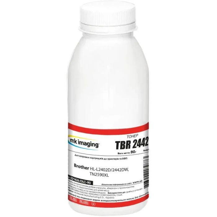 Тонер Brother HL-L2402D/2442DW, TN2590XL 90г Black Mitsubishi (021426/DLC-90)