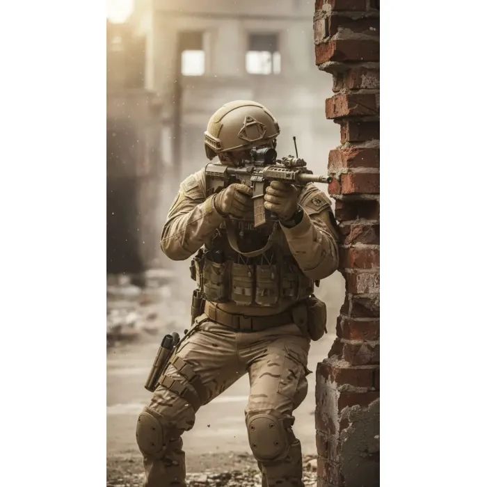 Шолом військовий Alpine Crown Bulletproof Helmet Fast Tweron Kevlar M Койот (25110-021-M) зображення 5