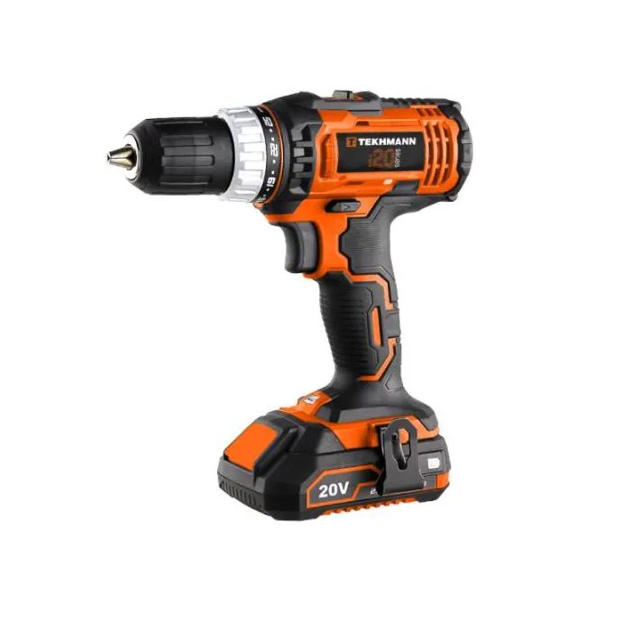 Шуруповерт Tekhmann Шуруповерт аккумуляторний Tekhmann TCD-35/i20 KIT (873398)