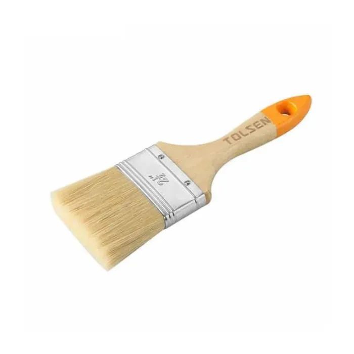 Кисть малярная Tolsen 38х44х13 мм деревянная ручка (40122)