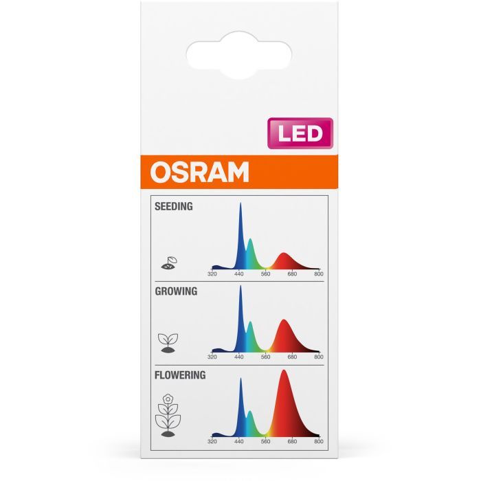 Лампочка Osram LED T60 GROW 10W CL 230V FR E27 (4058075845787) изображение 8