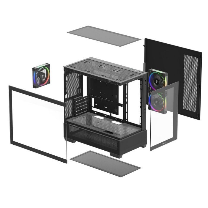 Корпус для ПК Deepcool CG380 3F Black (R-CG380-BKAGM3-G) изображение 10