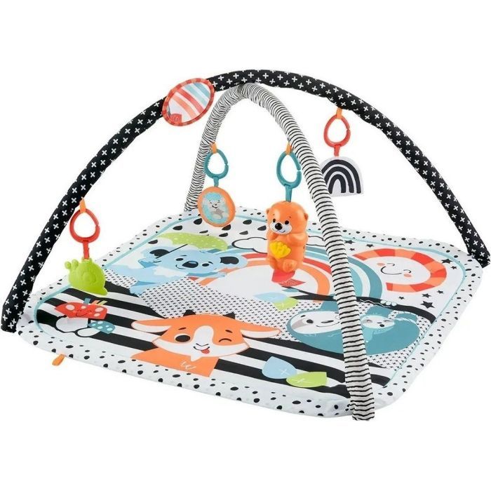 Детский коврик Fisher-Price игровой центр Веселые развлечения 3-в-1 (JMN72)