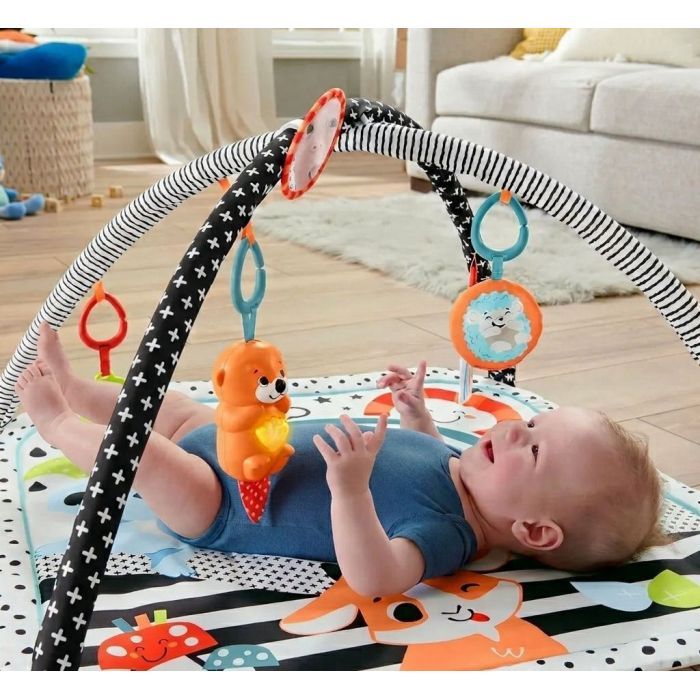 Детский коврик Fisher-Price игровой центр Веселые развлечения 3-в-1 (JMN72) изображение 8