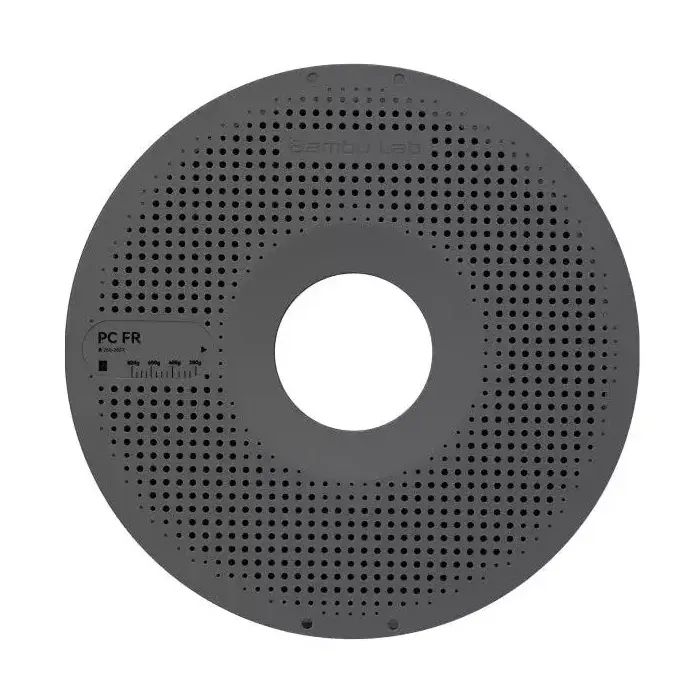 Пластик для 3D-принтера Bambu Lab PC FR 1.75mm, 1kg, SPL Black (6977252426459) зображення 2