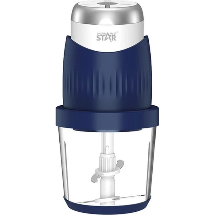 Измельчитель WINNINGSTAR ST-5581 300W MAX 2.5L Blue изображение 4