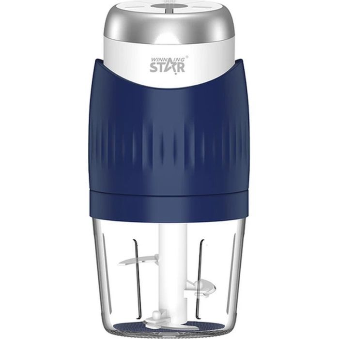 Измельчитель WINNINGSTAR ST-5581 300W MAX 2.5L Blue изображение 6
