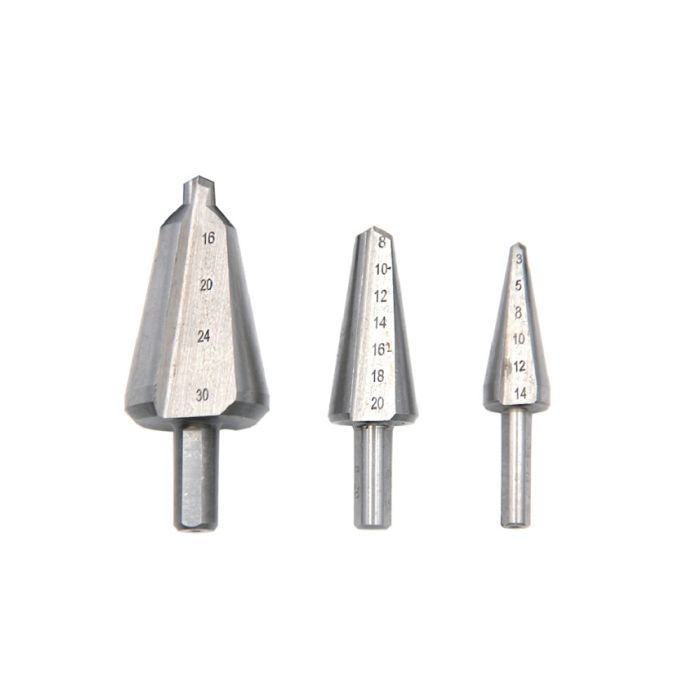 Набор сверл YOSO конусных HSS 3-14; 8-20; 16-30мм (YT40323) изображение 2