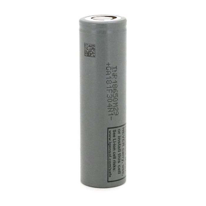 Аккумулятор 18650 2850mAh, 6A, 4.2/3.67/2.5V, Gray LG (INR18650M29)