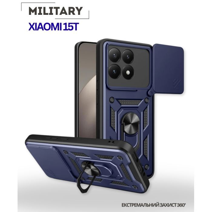 Чехол для мобильного телефона BeCover Military Xiaomi 15T Black (715396) изображение 5
