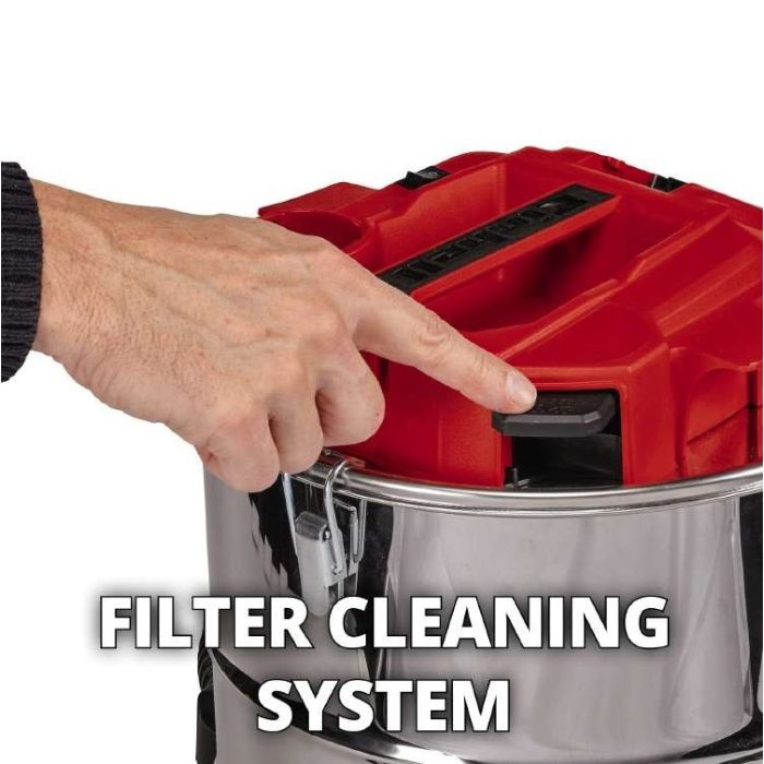 Пилосос будівельний Einhell TE-AV 18/15 Li C - Solo (2351700) зображення 4