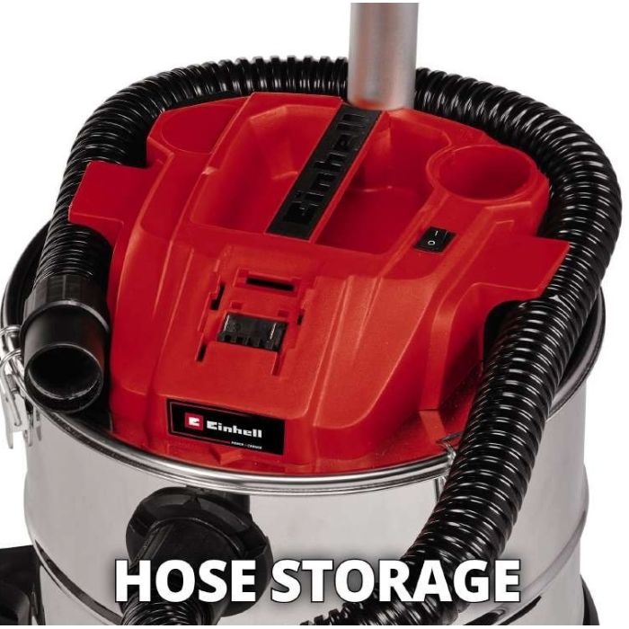 Пилосос будівельний Einhell TE-AV 18/15 Li C - Solo (2351700) зображення 9