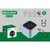 Акустическая система NEWVEW NV-9203 RGB/BT/USB/TF/FM Blue (NWVW-NV-9203-BL) изображение 2