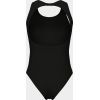 Купальник Arena O Back Swimsuit Solid One Piece 010648-501 чорний, білий 46 (3468337746027) изображение 9