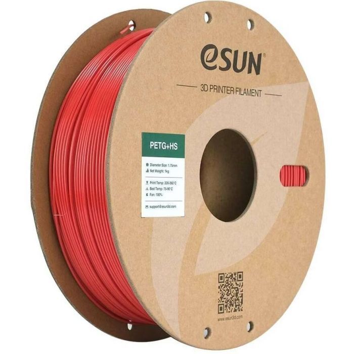 Пластик для 3D-принтера eSUN ePETG+HIGH SPEED 1,75mm 1kg GREY (EPETG+HS-P175SH1)