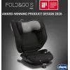 Автокресло Chicco Fold & Go S i-Size (бустер) Сіре (87117.26) изображение 2