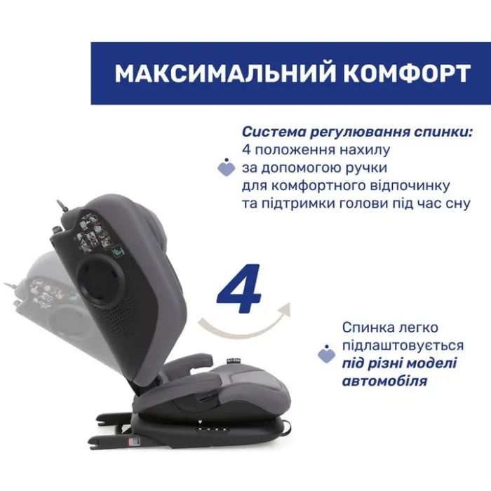 Автокресло Chicco Fold & Go S i-Size бустер (87117.33) изображение 6