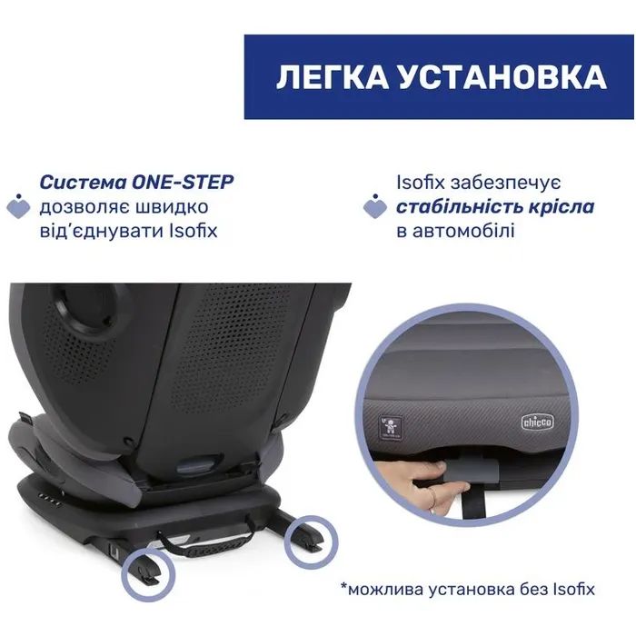 Автокресло Chicco Fold & Go S i-Size бустер (87117.33) изображение 7