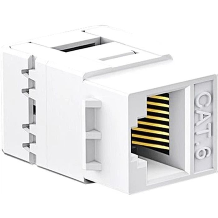 Модуль Keystone RJ45 UTP cat.6 NW186 Unshielded Module 180° White Ugreen (30844) зображення 2
