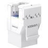Модуль Keystone RJ45 UTP cat.6 NW186 Unshielded Module 180° White Ugreen (30844)