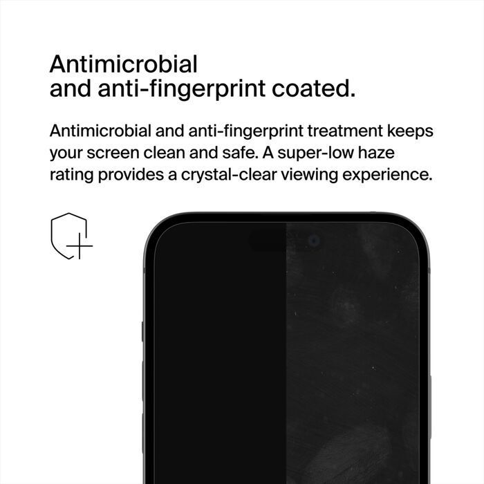 Скло захисне Belkin UltraGlass2 AM iPhone 15 Pro Max (OVA134ZZ) зображення 8