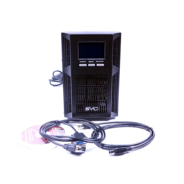 Источник бесперебойного питания SVC PT-1KS-LCD 1000VА (PT-1KS-LCD) изображение 3