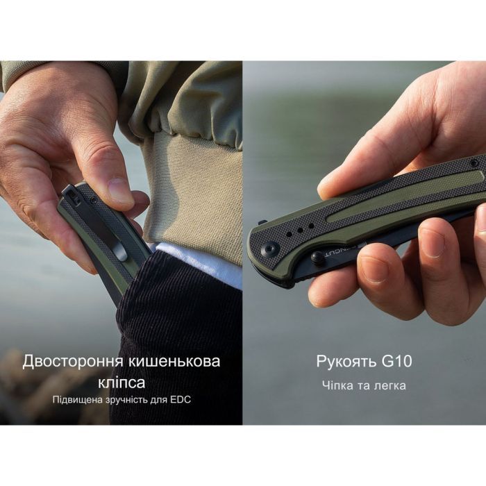 Нож Sencut Regnator, Black G10, Black Stonewash (S24057-1) изображение 11