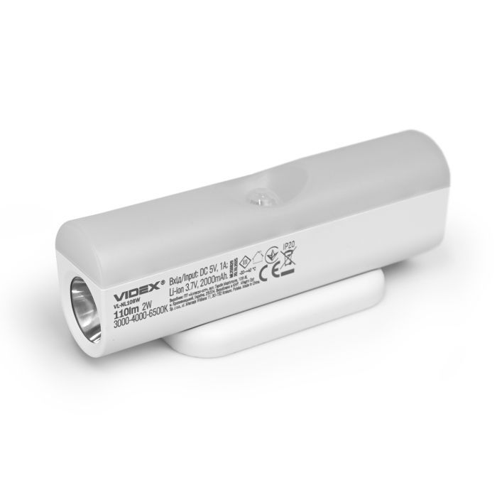 Светильник Videx акумуляторний з датчиком руху (VL-NL108W) изображение 10