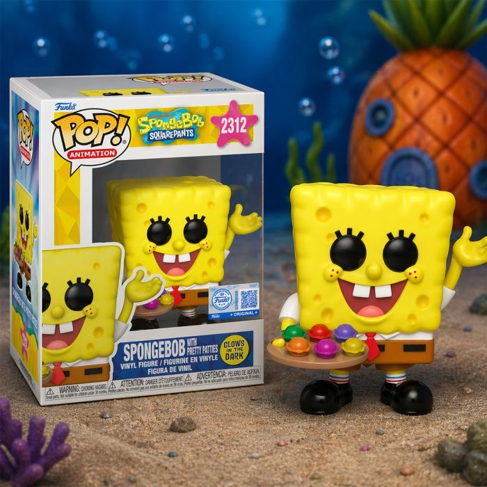 Фигурка Funko Pop серии Губка: Губка Боб с крабсбургерами (GW) (92009) изображение 4
